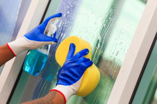 Deep cleaning in Edgware for bathroom hygiene and shine