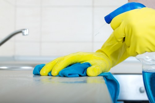 Detailed after renovation cleaning in Edgware for a bright interior