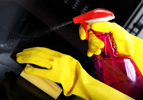 Deep cleaning in an Edgware property with fresh results