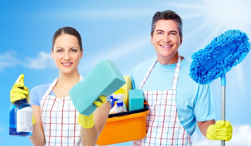Sorted household items ready for house clearance in Edgware